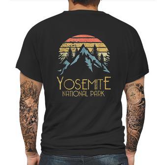 Vintage Yosemite National Park California Mens Back Print T-shirt | Favorety UK