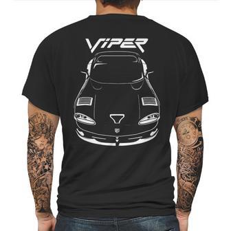 Viper 1996 2002 Viper Gts Rt Mens Back Print T-shirt | Favorety