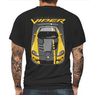 Viper Acr 4Th Generation Yellow Mens Back Print T-shirt | Favorety UK