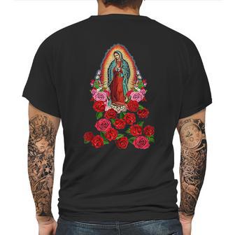 Virgin Mary Our Lady Of Guadalupe Catholic Saint Mens Back Print T-shirt | Favorety CA