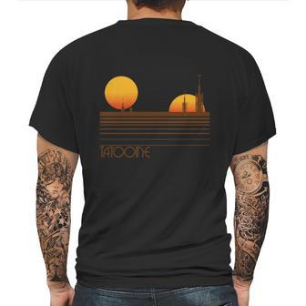 Visit Tatooine Shirt Mens Back Print T-shirt | Favorety