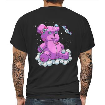 Voodoo Doll Pastel Goth Teddy Bear Witchcraft Halloween Mens Back Print T-shirt | Favorety UK