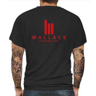 Wallace Corporation Mens Back Print T-shirt | Favorety