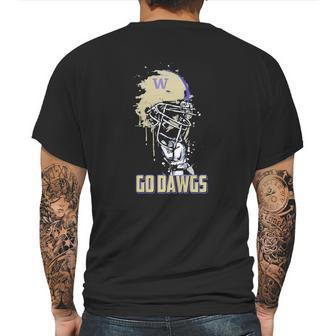 Washington Huskies Go Dawgs Mens Back Print T-shirt | Favorety UK