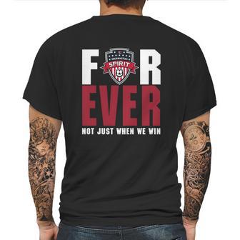 Washington Spirit Forever Not Just When We Win Mens Back Print T-shirt | Favorety CA