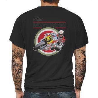 Wayne Rainey Lucky Strike Mens Back Print T-shirt | Favorety CA