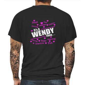 Wendy Mens Back Print T-shirt | Favorety DE