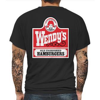 Wendys Old Fashioned Hamburgers Mens Back Print T-shirt | Favorety AU