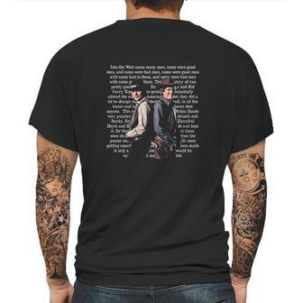 Into The West Alias Smith And Jones Ben Mens Back Print T-shirt | Favorety