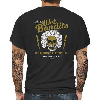 The Wet Bandits Plumbing And Electrical Mens Back Print T-shirt | Favorety UK