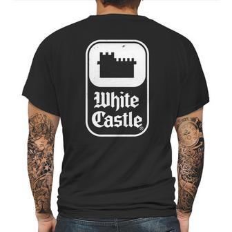 White Castle Burgers Mens Back Print T-shirt | Favorety