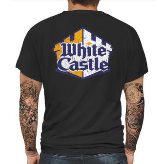 White Castle Retro Mens Back Print T-shirt | Favorety DE