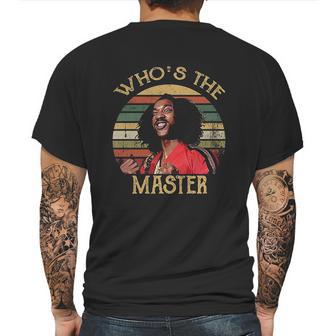 Whos The Master Vintage Mens Back Print T-shirt | Favorety DE