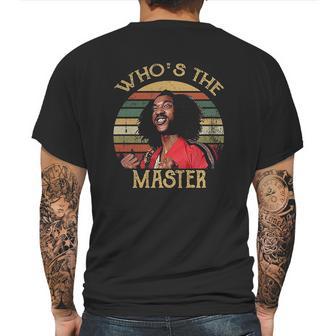 Whos The Master Vintage Last Dragon Mens Back Print T-shirt | Favorety DE