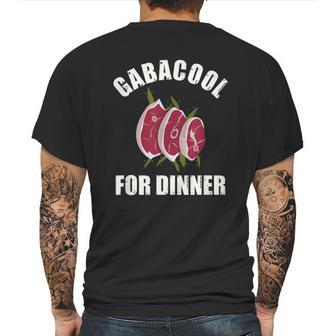 I Will Have The Gabagool For Dinner Mens Back Print T-shirt | Favorety DE