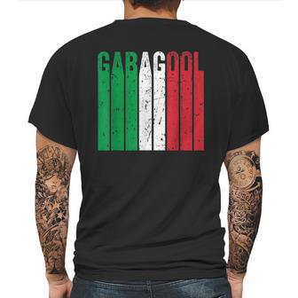 I Will Have The Gabagool Italy Flag Retro Vintage Mens Back Print T-shirt | Favorety AU