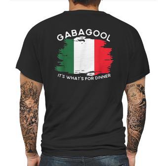 I Will Have The Gabagool Italy Funny Mens Back Print T-shirt | Favorety CA