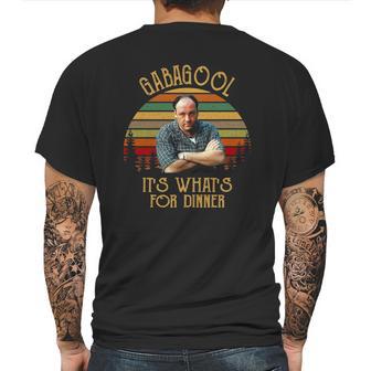 I Will Have The Gabagool Its Whats For Dinner Vintage Mens Back Print T-shirt | Favorety