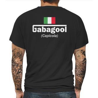 I Will Have The Gabagool Trendy Meme Mens Back Print T-shirt | Favorety