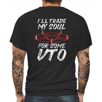 I Will Trade My Soul For Some Vto Halloween Mens Back Print T-shirt | Favorety