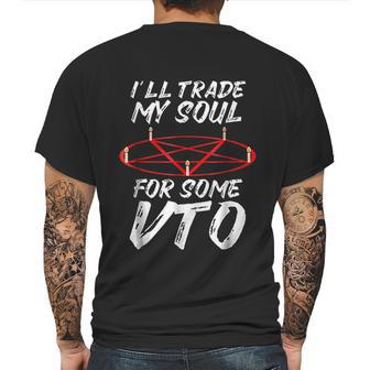 I Will Trade My Soul For Some Vto Halloween Mens Back Print T-shirt | Favorety DE