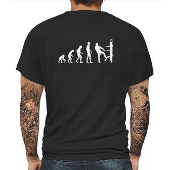 Wing Chun Evolution Martial Artist Kung Fu Mens Back Print T-shirt | Favorety AU