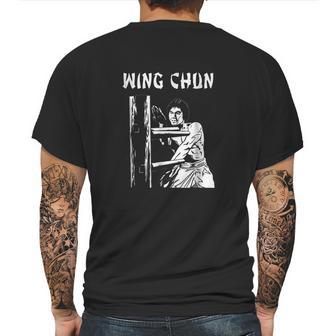 Wing Chun Kung Fu Martial Art Mens Back Print T-shirt | Favorety AU