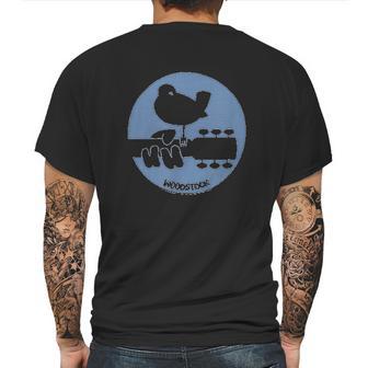 Woodstock Circle Dove Mens Back Print T-shirt | Favorety DE