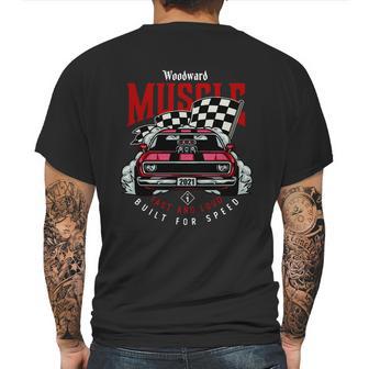 Woodward Muscle M1 Mens Back Print T-shirt | Favorety DE