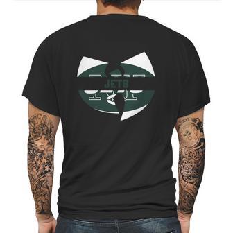 Wu Tang New York Jets Logo Shirt T Shirt Tee Mens Back Print T-shirt | Favorety UK