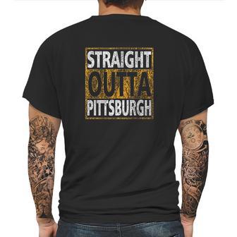 Xtreme Straight Outta Pittsburgh Mens Back Print T-shirt | Favorety DE