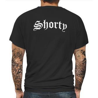 Shorty Chola Chicana Mexican American Mens Back Print T-shirt | Favorety AU