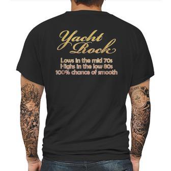 Yacht Rock Music Lover Mid 70S Low 80S Shirt Mens Back Print T-shirt | Favorety DE