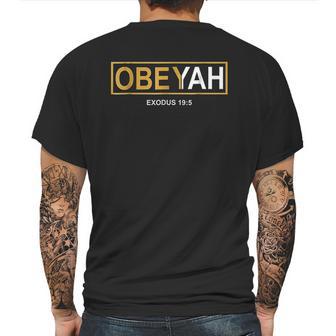 Yahweh Yahshua Yeshua Torah Mens Back Print T-shirt | Favorety AU