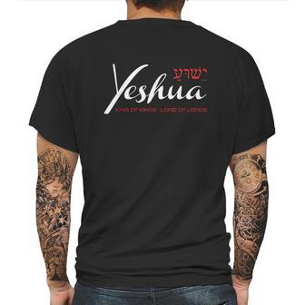 Yeshua Faith Mens Back Print T-shirt | Favorety DE