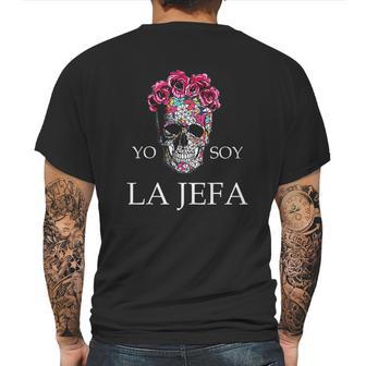 Yo Soy La Jefa Mens Back Print T-shirt | Favorety