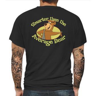 Yogi Bear Smarter Than The Average Bear Mens Back Print T-shirt | Favorety DE