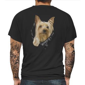 Yorkshire Terriers Mens Back Print T-shirt | Favorety AU