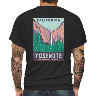 Yosemite National Park Us Vintage Usa California Parks Gift Mens Back Print T-shirt | Favorety AU