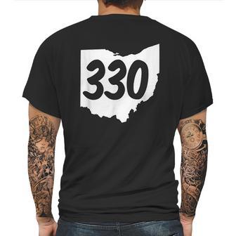 Youngstown Ohio 330 Area Code Mens Back Print T-shirt | Favorety CA