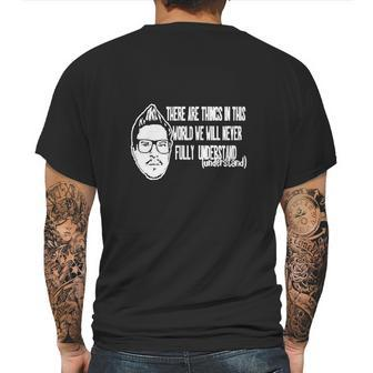 Zak Bagans Ghost Adventures Intro Understand Horror Black Mens Back Print T-shirt | Favorety AU