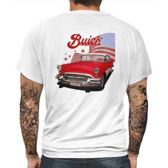 1955 Buick Red Ii Mens Back Print T-shirt | Favorety CA