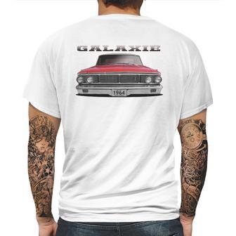 1964 Ford Galaxie Red Two Sided Mens Back Print T-shirt | Favorety UK