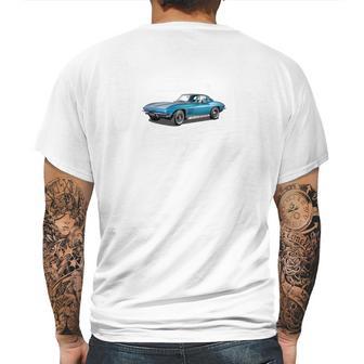 1965 Corvette Sting Ray Classic Car Ideal Birthda Mens Back Print T-shirt | Favorety AU