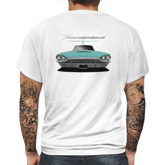 1965 Thunderbird Front Brittany Blue Mens Back Print T-shirt | Favorety DE