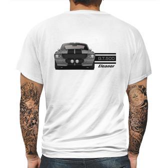 1967 Ford Mustang Shelby Gt500 Eleanor Mens Back Print T-shirt | Favorety CA