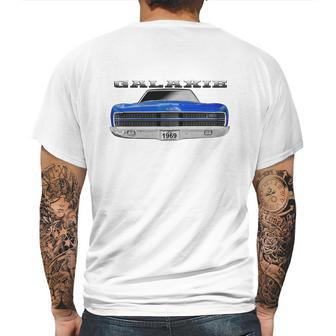 1969 Ford Galaxie Ltd Two Sided Blue Mens Back Print T-shirt | Favorety AU