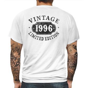 26 Years Old 26Th Birthday Anniversary Gift 1996 Limited Mens Back Print T-shirt | Favorety DE