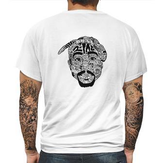 2Pac Thug Life 2 Pac All Eyez On Me Mens Back Print T-shirt | Favorety