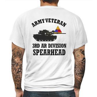 3Rd Armored Division Mens Back Print T-shirt | Favorety